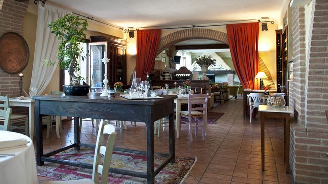 Il Poggio Guest House Celle sul Rigo Restaurant photo